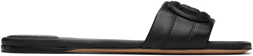 Аксесоари FERRAGAMO Salvatore Ferragamo Gancini Slides Черно | 779890