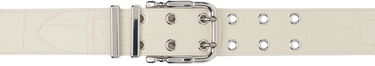 Колани BY FAR BY FAR Duo Eyelets Belt Бежово | 23CADUCEMCES, 0