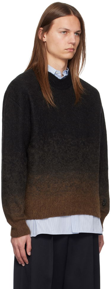 Пуловер Simone Rocha Simone Rocha Relaxed Gradient Sweater Кафяво | MIMK4MB 0657, 1