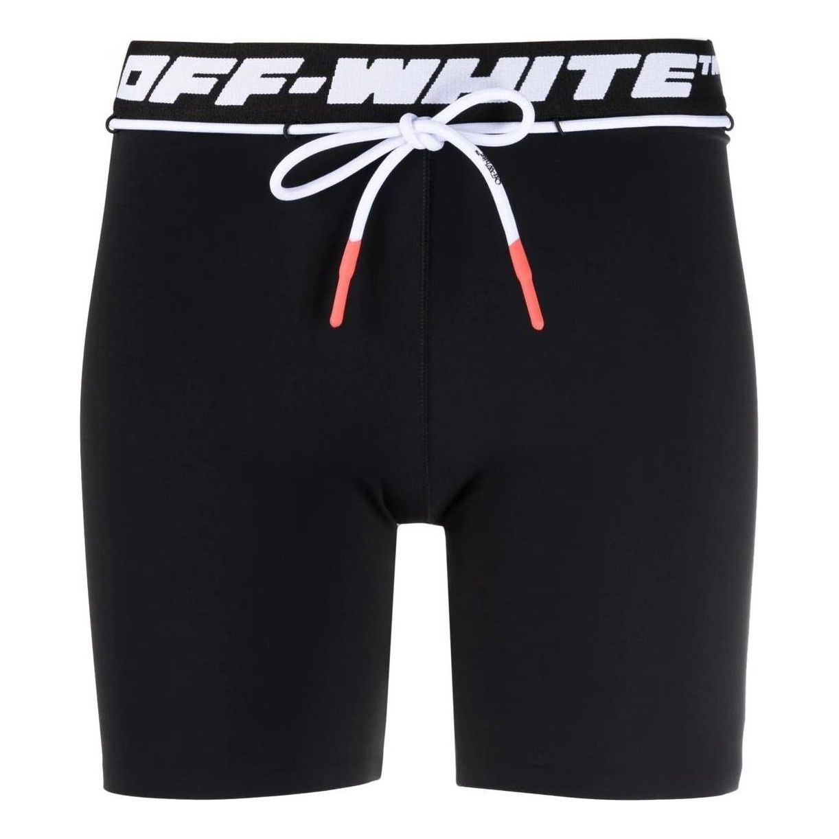 Къси панталони Off-White Logo-Waistband Running Shorts Черно | OWVH025C99JER0011000, 0