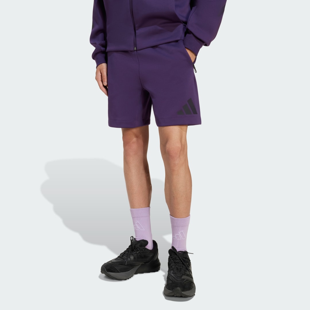 Къси панталони adidas Performance Z.N.E. Shorts Лилаво | JW4747, 0