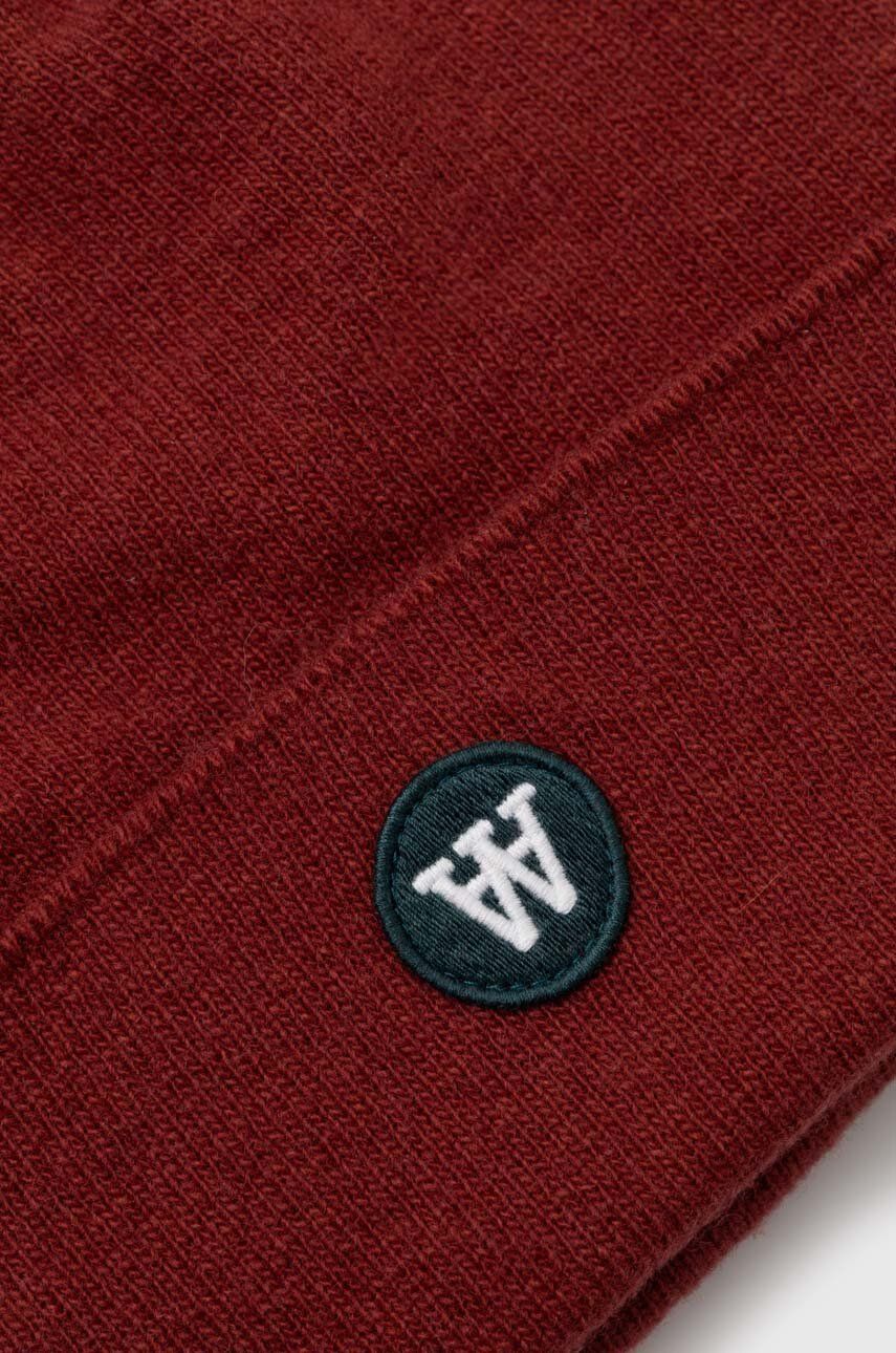 Шапка WOOD WOOD Beanie Бургунди | 10270810.4068, 1
