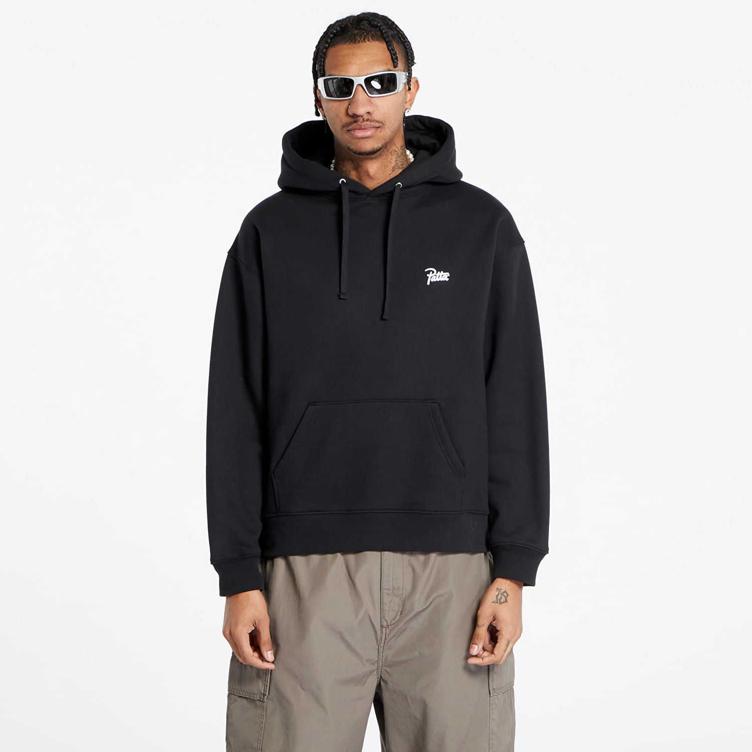 Суитчър Patta Fovever And Always Boxy Hoodie Черно | AW23-FOREVER-ALWAYS-BHS-001, 0