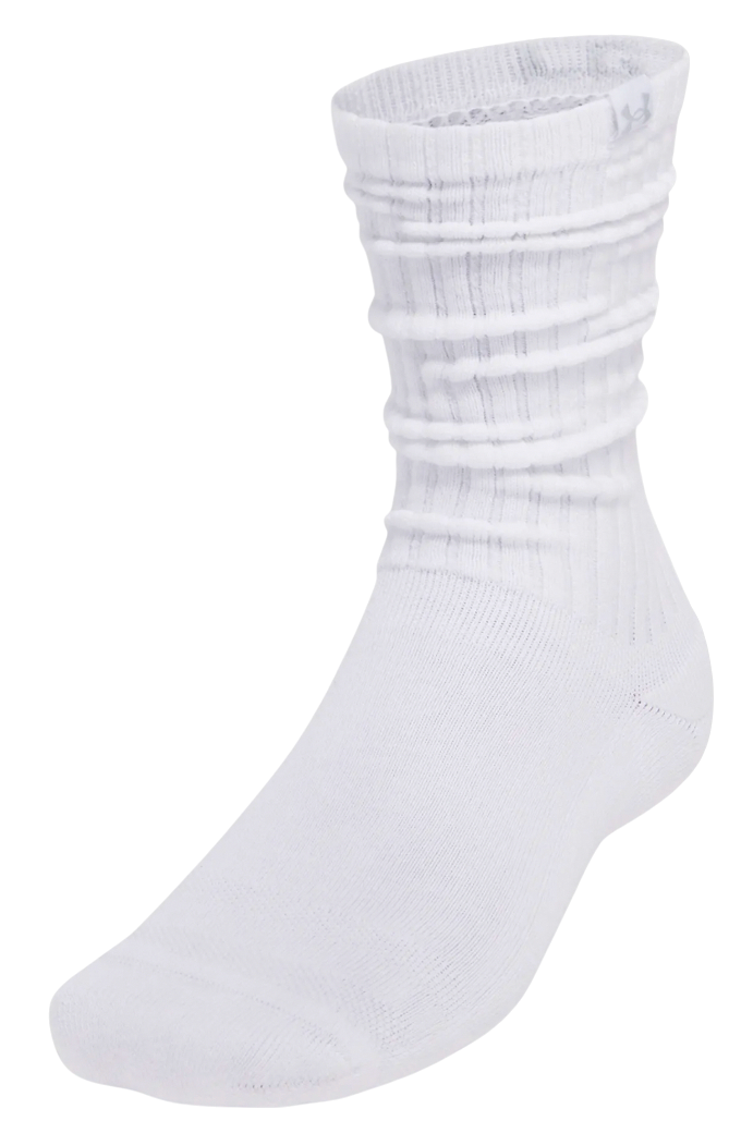 Чорапи Under Armour Sportstyle Scrunch Crew Socks Бяло | 1390129-100, 1