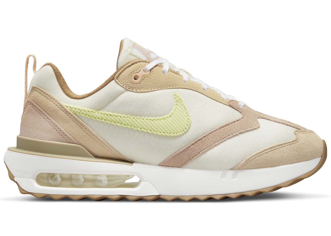 Кецове и обувки Nike Air Max Dawn Coconut Milk Citron Tint W Бежово | DQ5074-182, 0