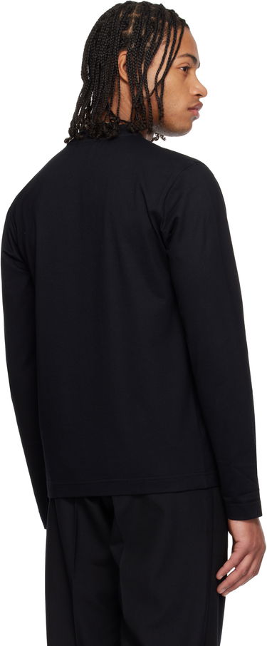 Тениска Burberry EKD Long Sleeve T-shirt Черно | 8121954, 2