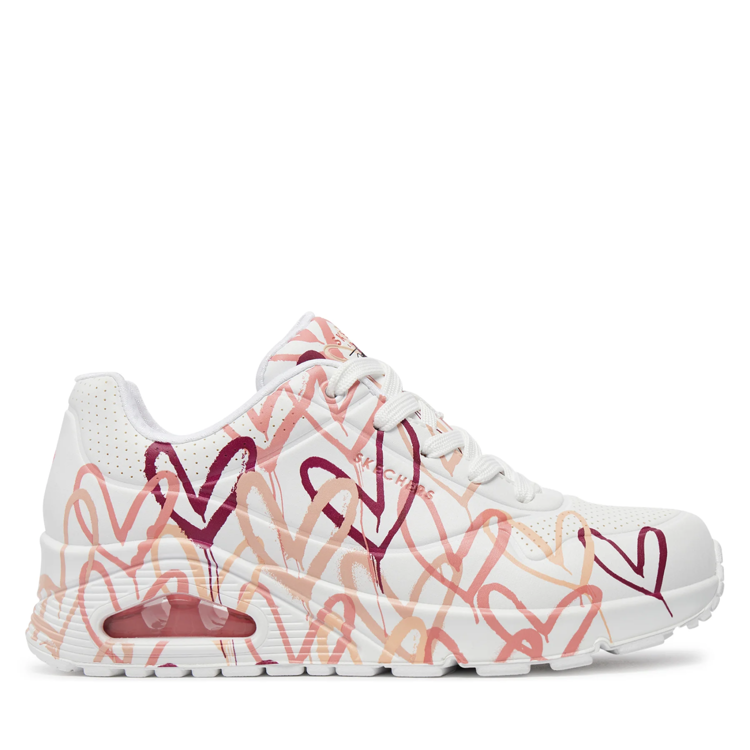 Кецове и обувки Skechers Uno Розово | 155507-WCRL, 0