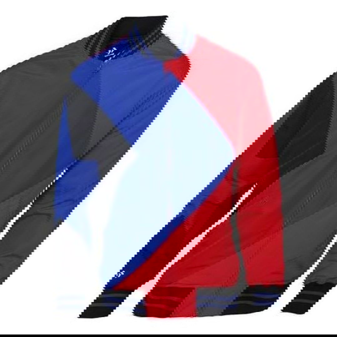 Яке бомбър Converse Colorblock Baseball Jacket Червено | 10008249-A02, 0