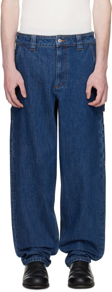 Дънки A.P.C. A.P.C. Fergus Loose Fit Jeans Синьо | COHJK-M08500, 0