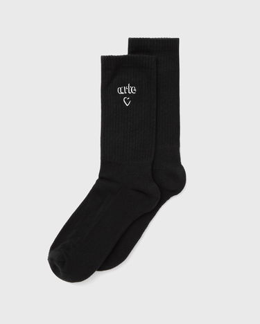 Чорапи Arte Antwerp Crew Socks with Heart Logo Черно | AW25-241M-001, 2