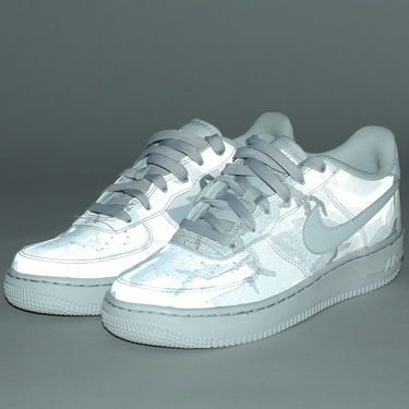 Кецове и обувки Nike Air Force 1 LV8 ''White Camo'' GS Бяло | 820438-104, 5