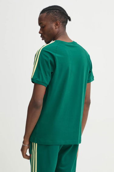 Тениска adidas Originals 3S Panel T-Shirt Зелено | JD4277, 2