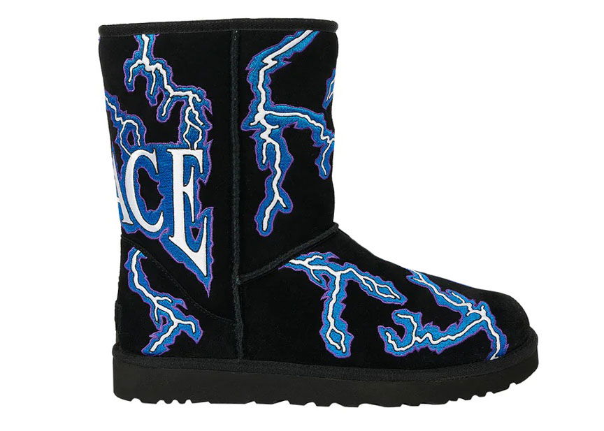 Кецове и обувки UGG Classic Short Boot Palace Lightning Черно | 1153570-BLK, 0