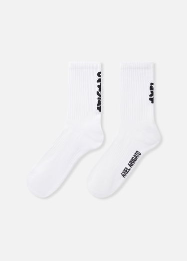 Чорапи AXEL ARIGATO Ribbed Crew Socks Бяло | X3956003, 4