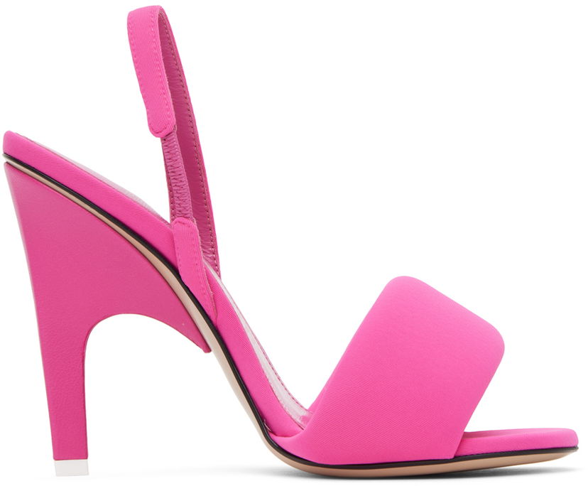 Аксесоари The Attico Attico Rem Heeled Sandals Розово | 232WS522 E075
