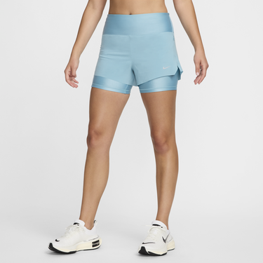 Къси панталони Nike 8cm Dri-FIT Swift 2 v 1 Синьо | DX1029-464, 0