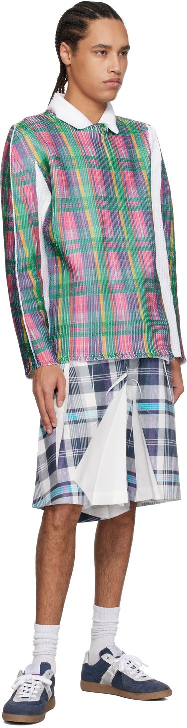 Къси панталони Comme des Garçons Comme des Garçons Shirt Twill Garment Printed Shorts Многоцветен | FO-P501-051, 3