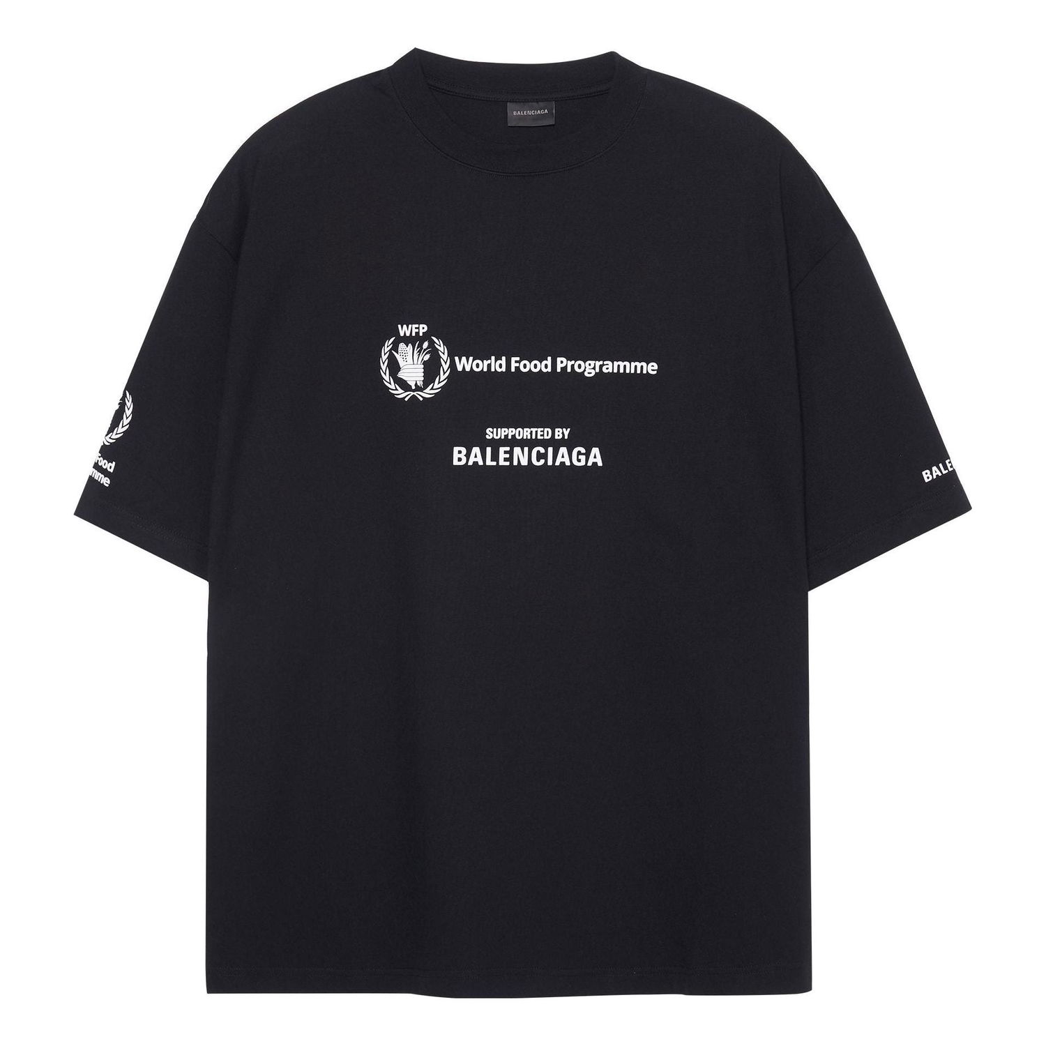 Тениска Balenciaga WFP T-Shirt Черно | 612966TMVL21070, 0