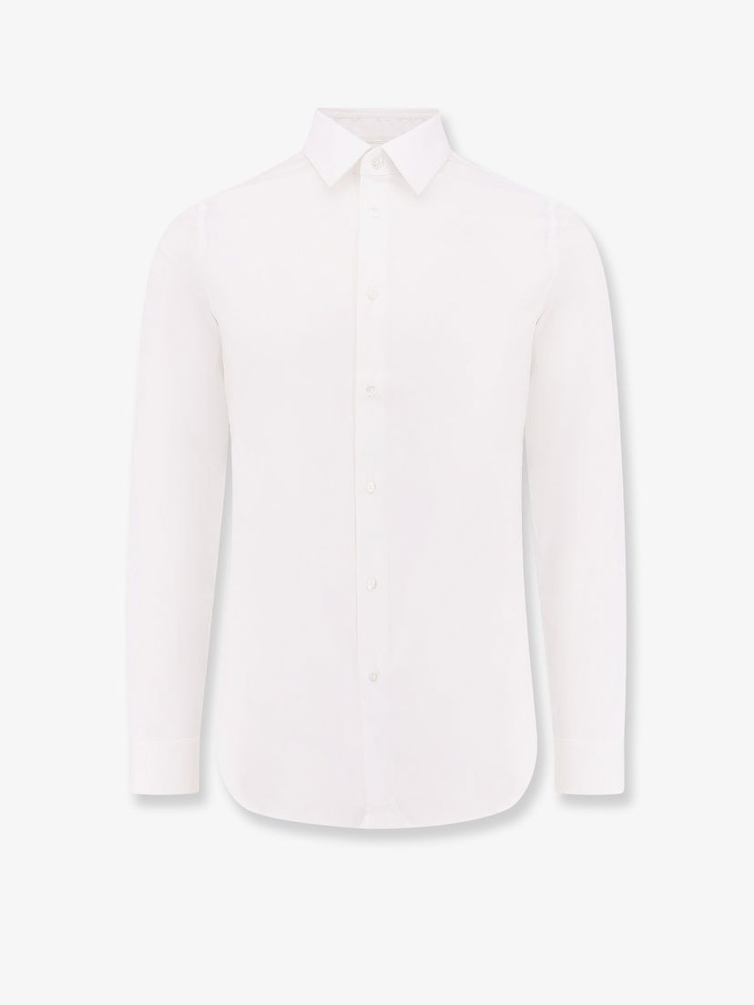 Риза Gucci White Formal Long Sleeve Shirt Бяло | 791735262429000