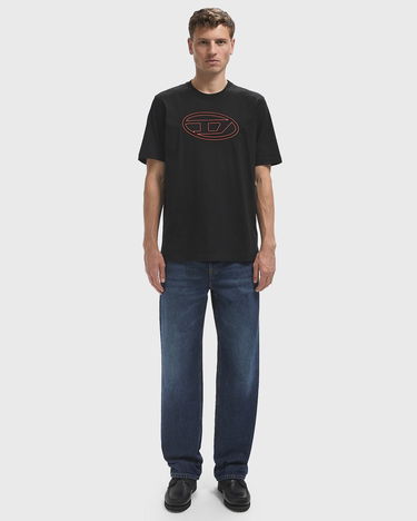 Дънки Diesel D-Macro Wide-Leg Jeans Синьо | A11598-09I27-01, 1