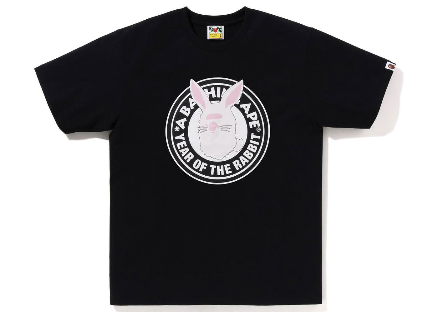Тениска BAPE Year of the Rabbit Ape Head Tee Черно | 1J20-110-002, 0