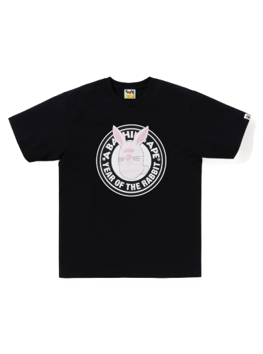 Тениска BAPE Year of the Rabbit Ape Head Tee Черно | 1J20-110-002