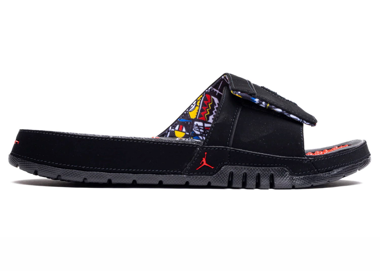 Кецове и обувки Jordan Hydro 8 Retro Slide "Playoffs" Черно | FD7674-001, 0