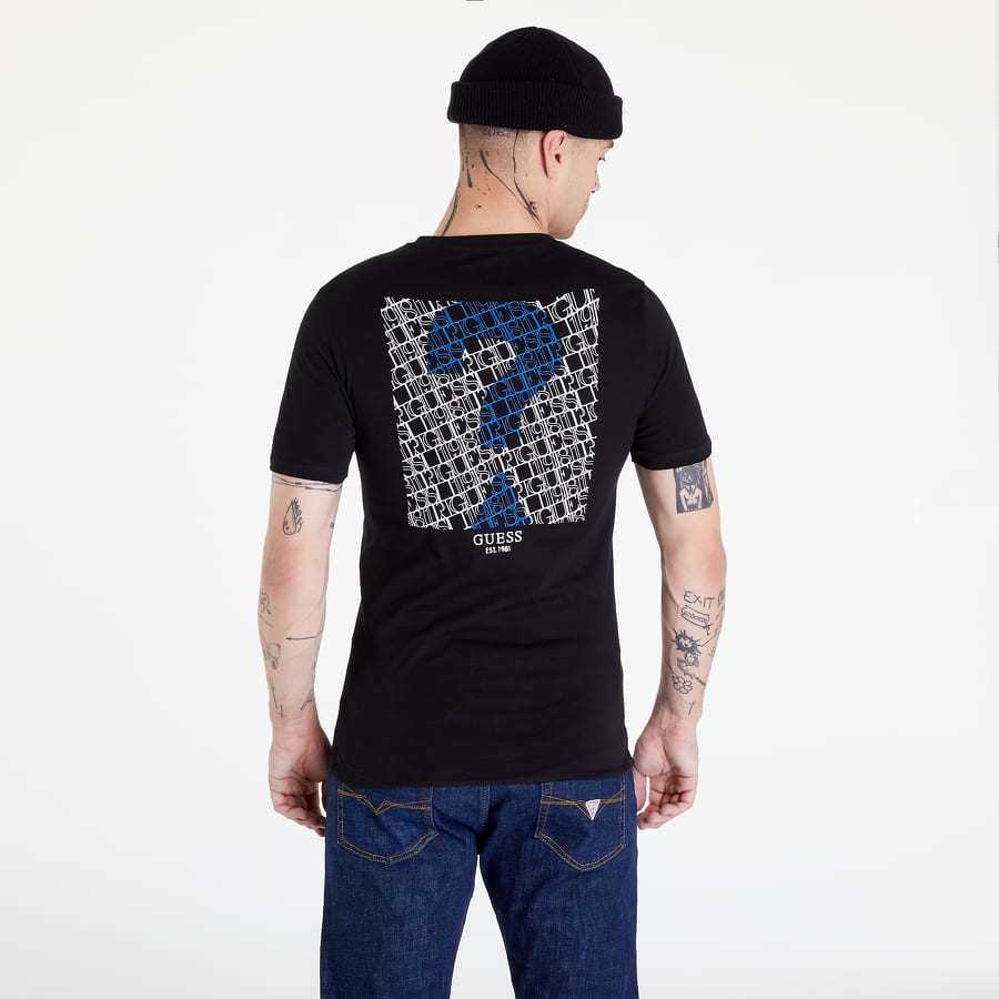 Тениска GUESS Ermes CN Tee Черно | M2BI59I3Z14-JBLK, 0