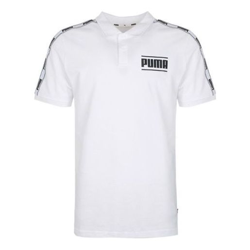 Поло тениска Puma Gamer Golf Polo Бяло | 845058-02, 0