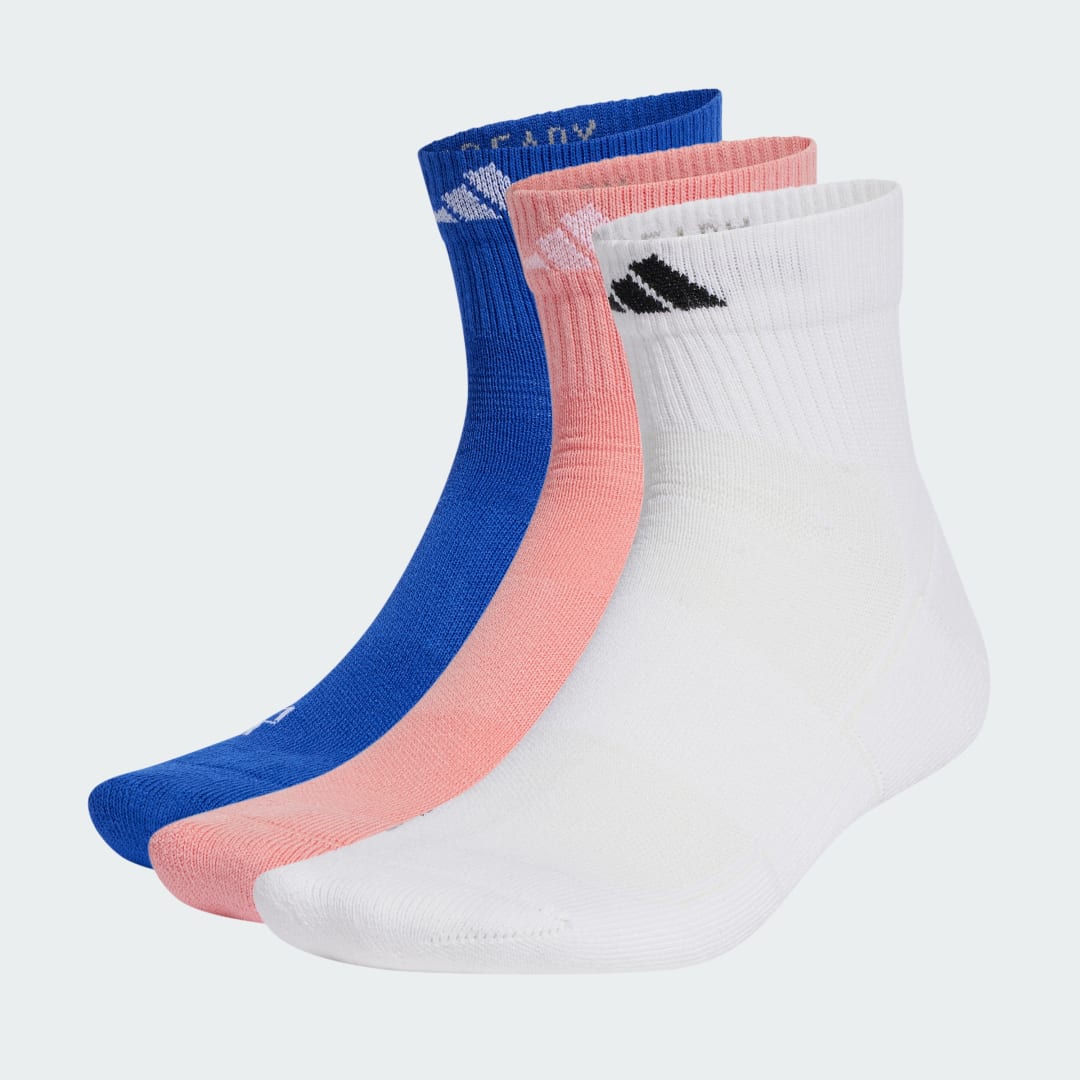 Чорапи adidas Performance Performance Cushioned Mid-Cut Socks - 3 Pairs Многоцветен | IS7589, 0
