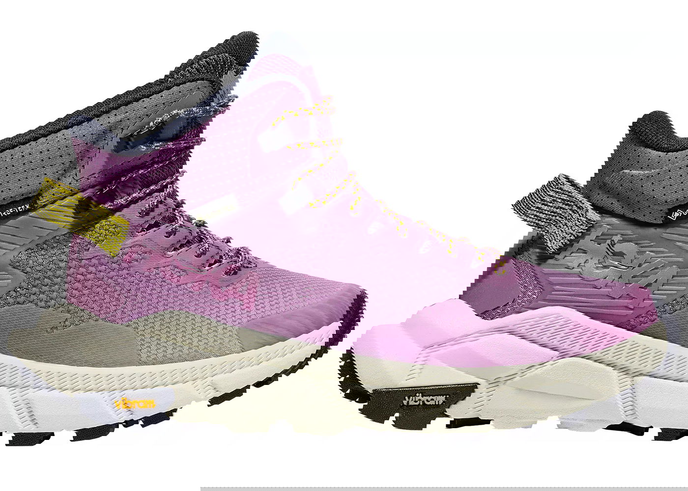 Кецове и обувки Hoka One One Trail Code Gore-Tex Amethyst Celadon Tint W Лилаво | 1123166-AHY, 0