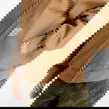 Яке Carhartt WIP OG Active Jacket UNISEX Hamilton Brown Rinsed Бежово | I034311.HZ02, 5