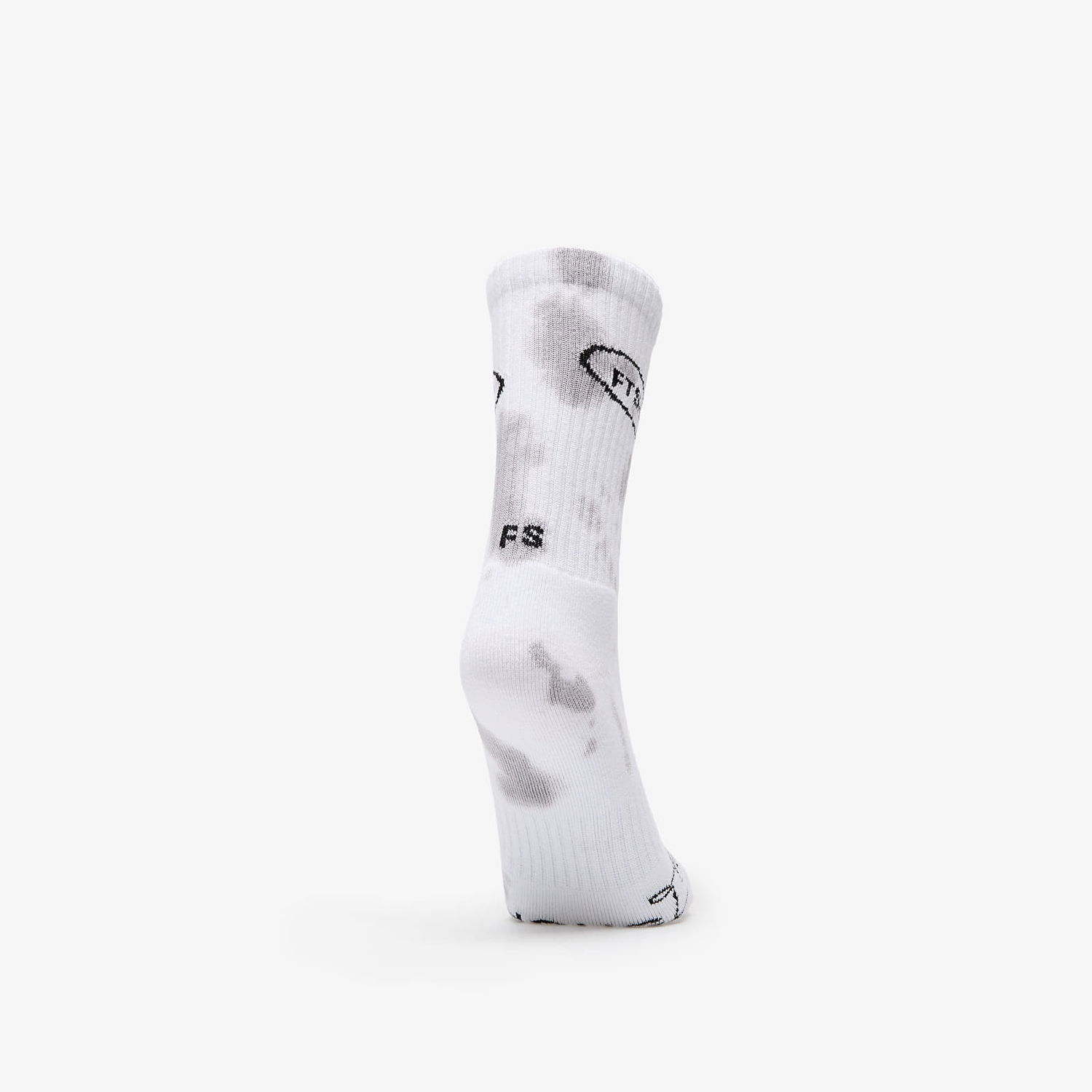 Чорапи Footshop Basic Crew Socks 2-Pack Tie Dey Bw Бяло | FTSHP_363, 1