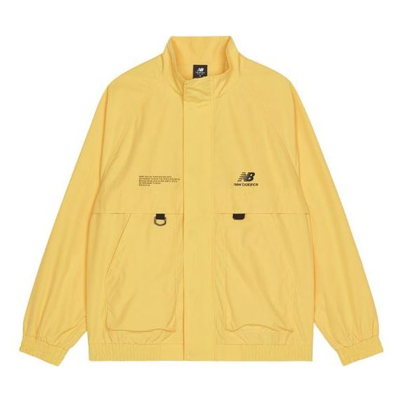 Ветровка New Balance Patterned Solid Color Jacket Жълто | AMJ13362-LHZ, 0