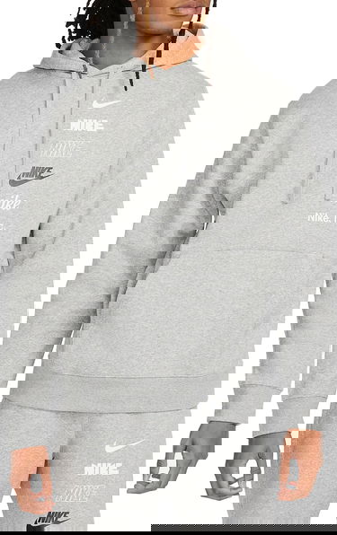Суитчър Nike Hoodie Club Fleece Сиво | dx0783-063, 0