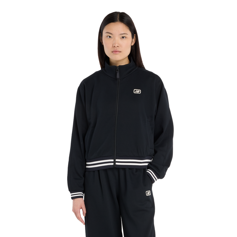 Яке New Balance Post Season Track Jacket Черно | WJ53505-BK