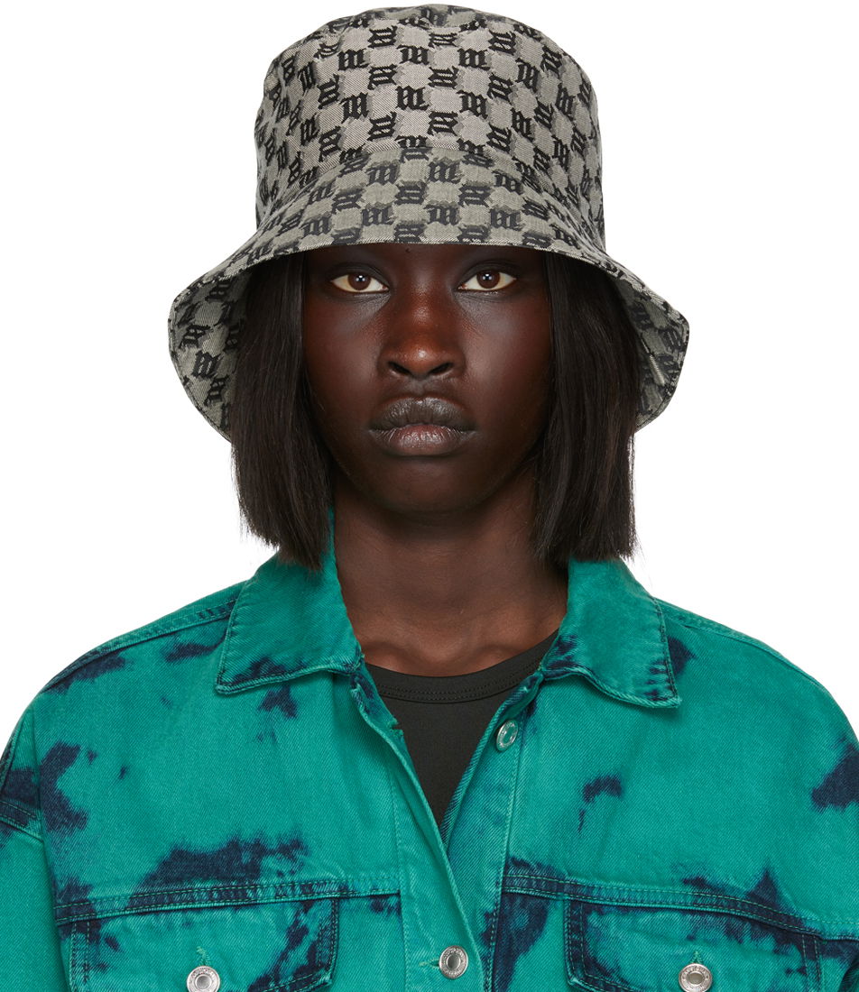Шапка MISBHV Monogram Bucket Hat Сиво | 3022A559, 0