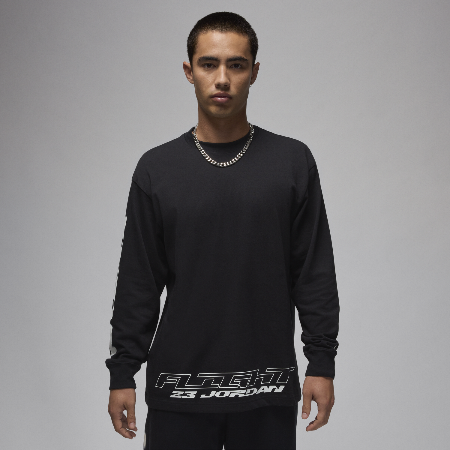 Тениска Jordan MVP Long Sleeve T-Shirt Черно | FZ1971-010, 1