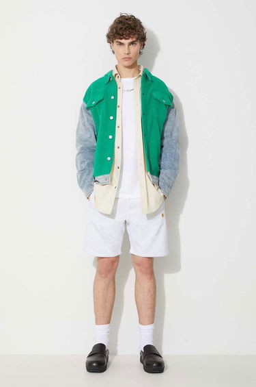 Яке Pleasures Trucker Jacket Зелено | P23SP004, 1