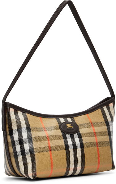 Чанта през рамо Burberry Burberry Mini Highlands Shoulder Bag Бежово | 8112278, 1