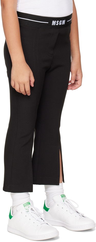 Панталони MSGM MSGM Kids Flared Trousers Зелено | MS029176, 4