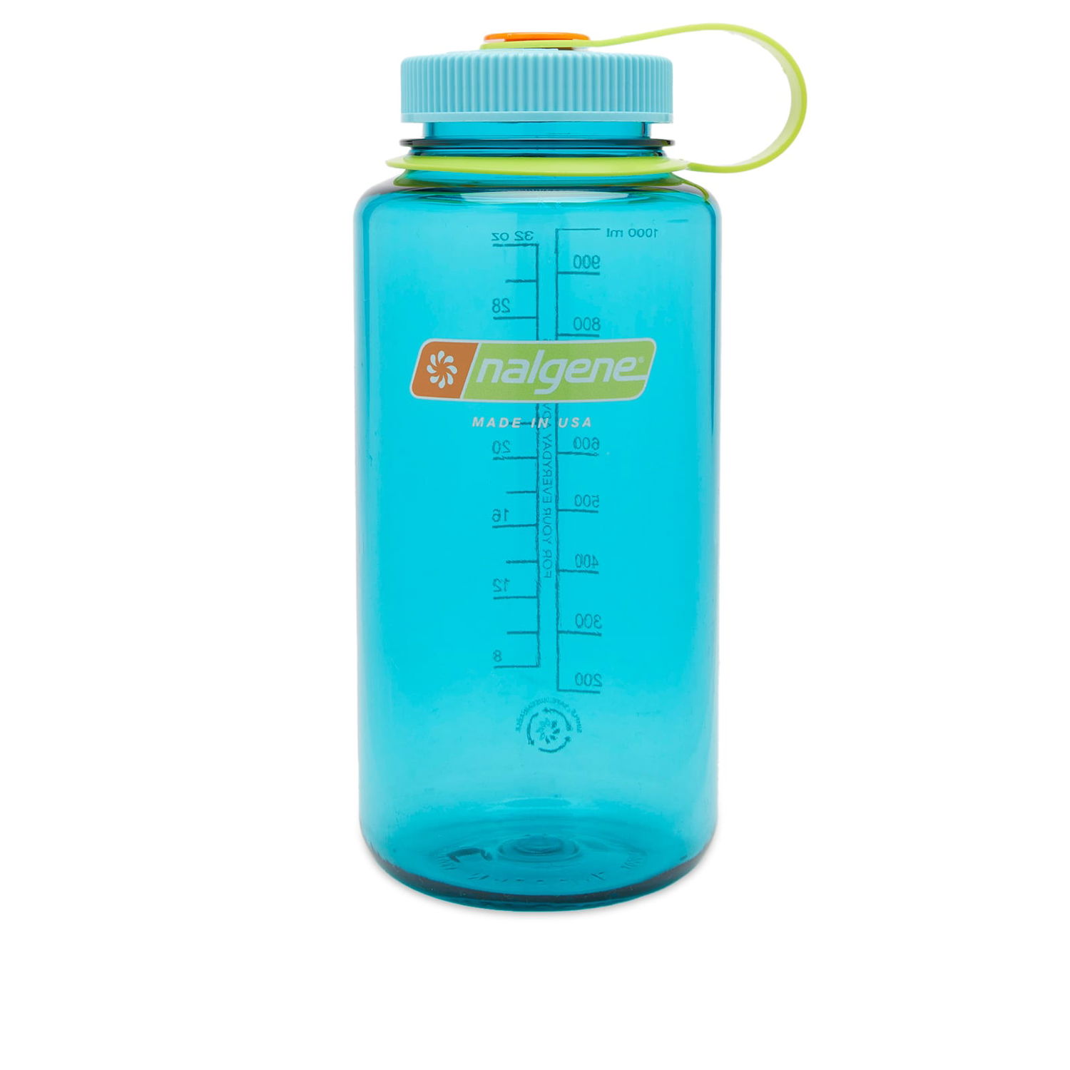 Бутилки за пиене Nalgene Wide Mouth Tritan Sustain Water Bottle 1L Тюркоазено | N2020-0432, 0