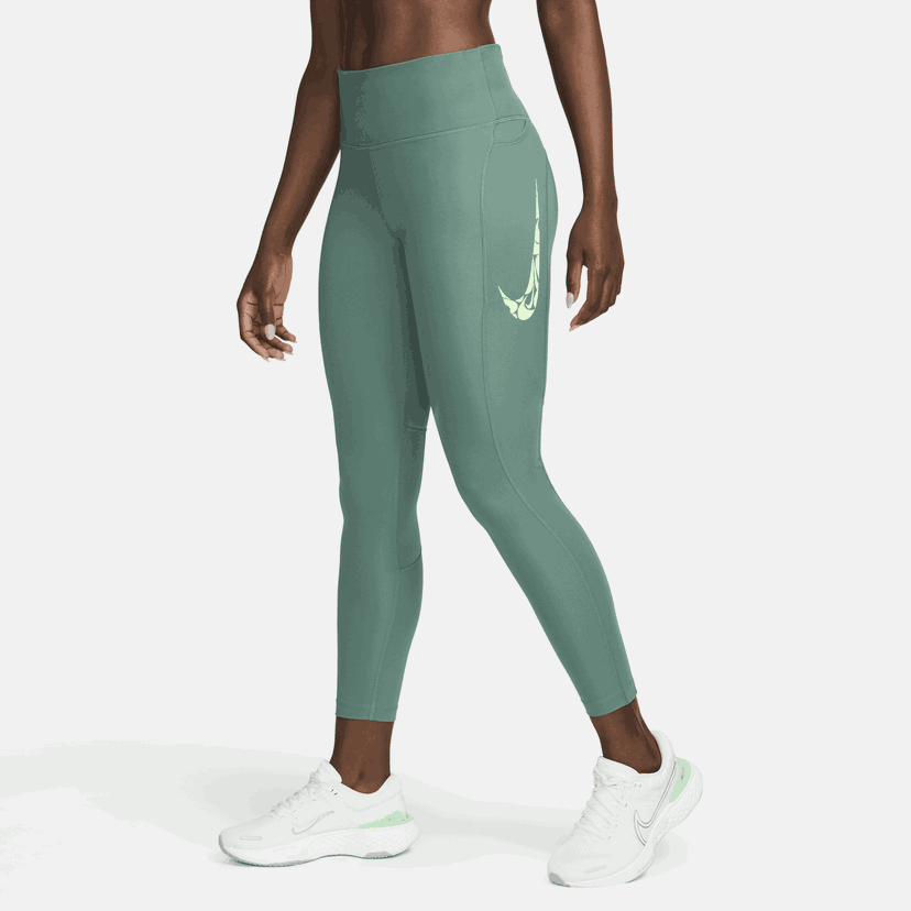 Клинове Nike 7/8 Fast Leggings Зелено | FN3268-361