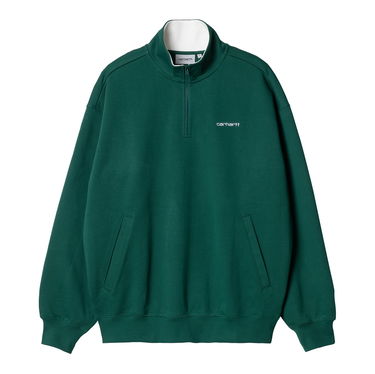 Суитчър Carhartt WIP L/S Adam Half-zip Sweatshirt Chervil Зелено | A241017_1XH_XX, 0