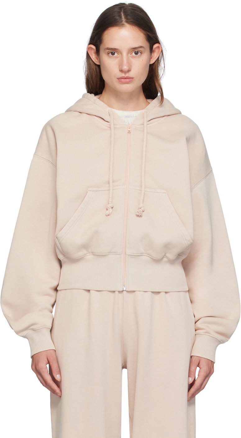 Суитчър Acne Studios Beige Zip Hoodie Бежово | AI0157-, 0