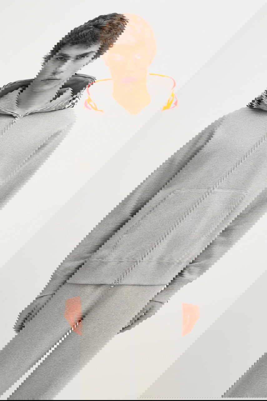 Суитчър BAPE Tiger Full Zip Hooded Hoodie Сиво | 1L30115006, 0