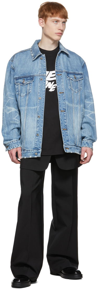 Яке We11done We11done Trucker Denim Jacket Синьо | WD-DJ1-22-354-U-BL, 3