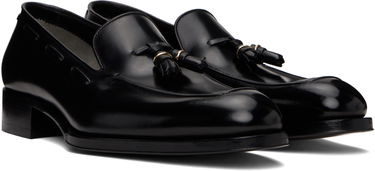 Грижа за обувките Tom Ford TOM FORD Edgar Tassel Leather Loafers Черно | J1118-LCL021P, 3