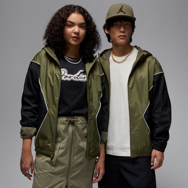 Ветровка Jordan Jordan Draft Brooklyn Hooded Jacket Зелено | HF9333-222, 1