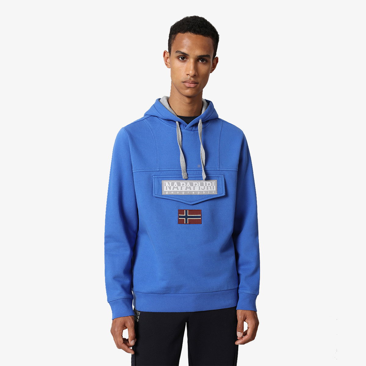 Суитчър Napapijri Napapijri Burgee Wint Hoodie Синьо | NP0A4FQKBE11, 0